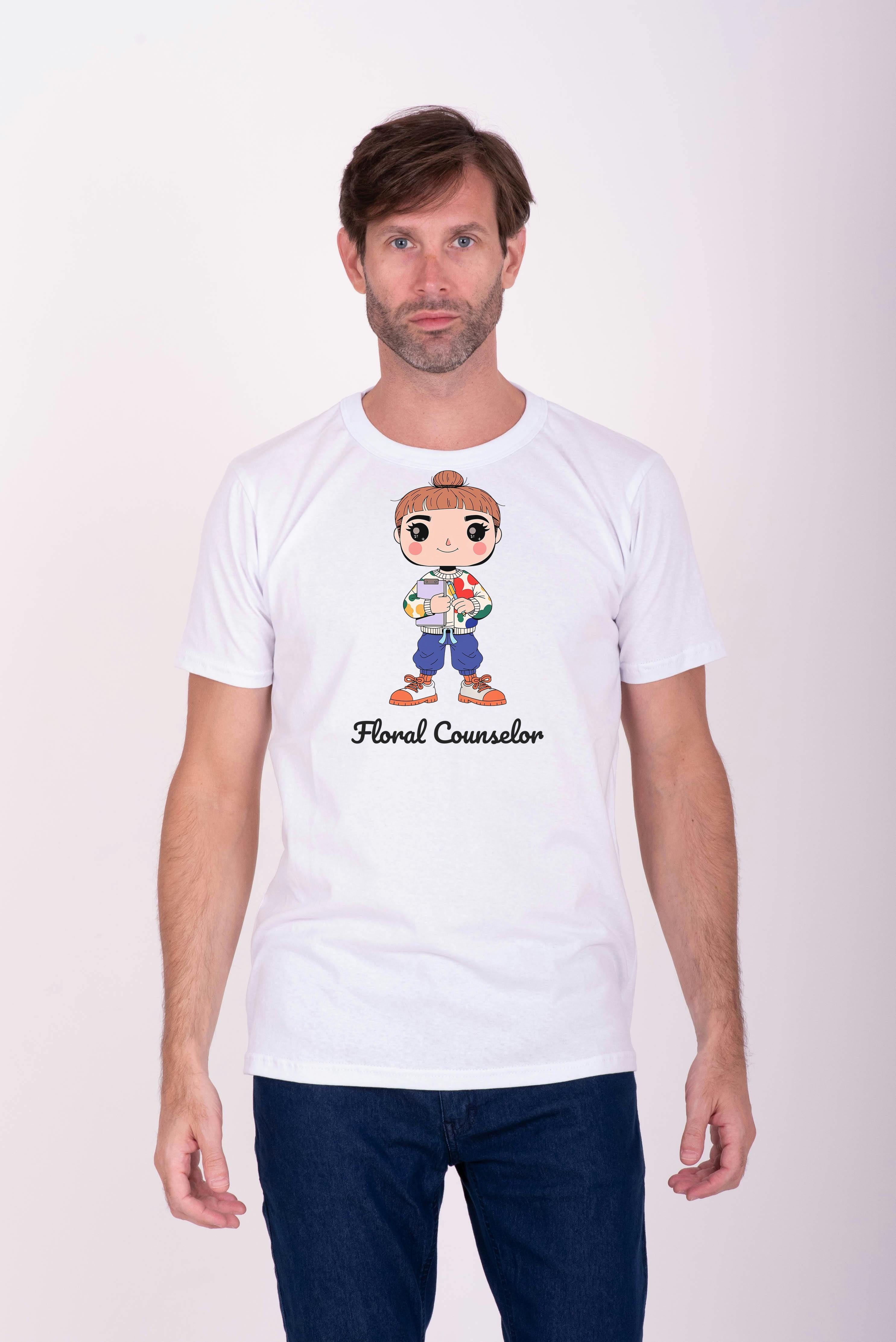 Floral Counselor SVG PNG, Therapist Blossom Floral Counselor Clipart, Cricut Cut File, Counseling Flower Design for Tumbler Mug Tote Bag