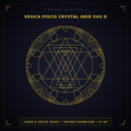 Vesica Piscis Sacred Geometry SVG Pendant | Glowforge Laser File | Instant Download