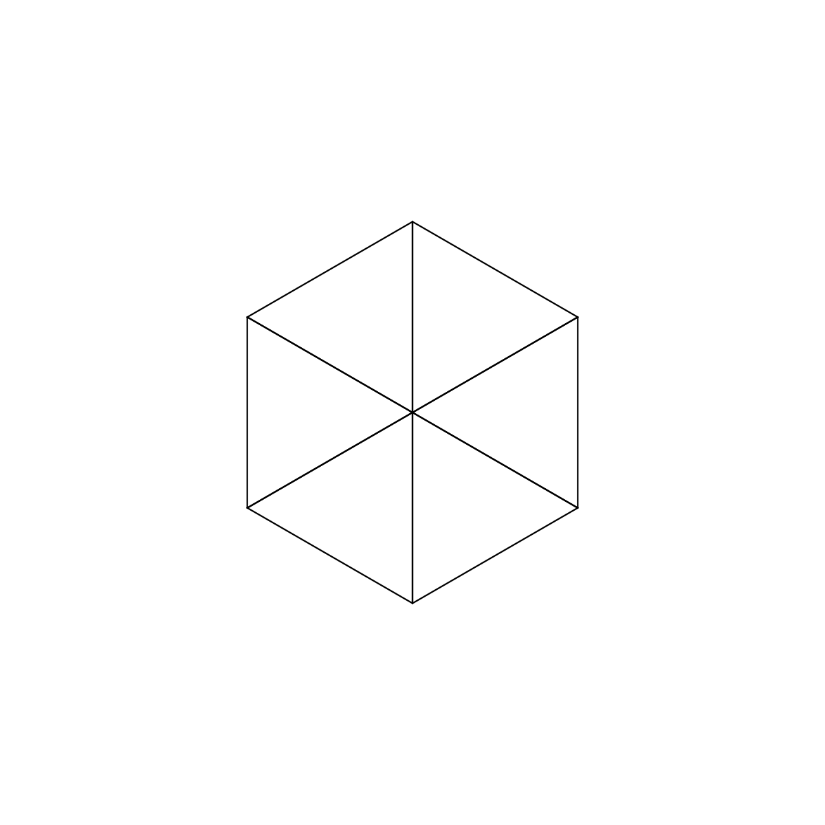 Impossible Cube Necker SVG Optical Illusion Laser Cut File | Glowforge Cricut CNC | Instant Download
