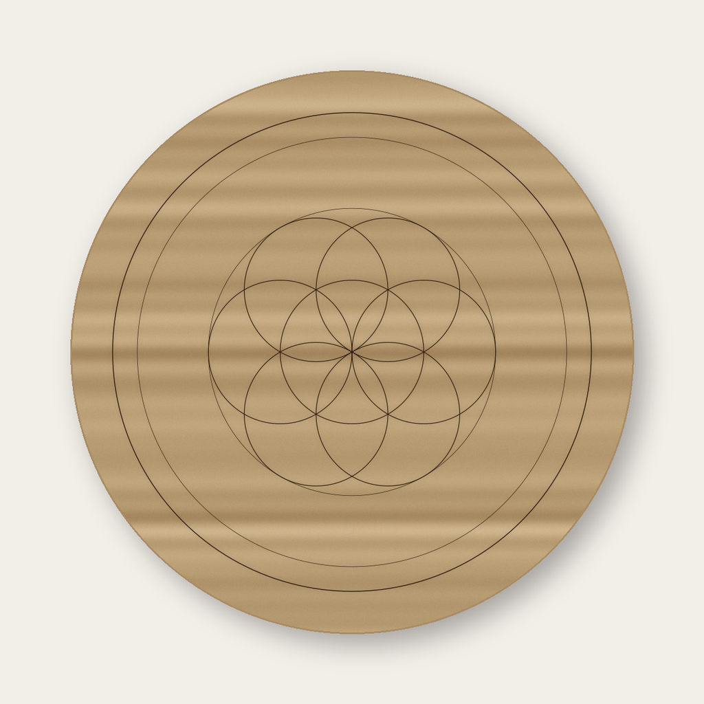 Seed of Life Mandala SVG DXF, Glowforge Cricut Laser Cut File, Spiritual Decor
