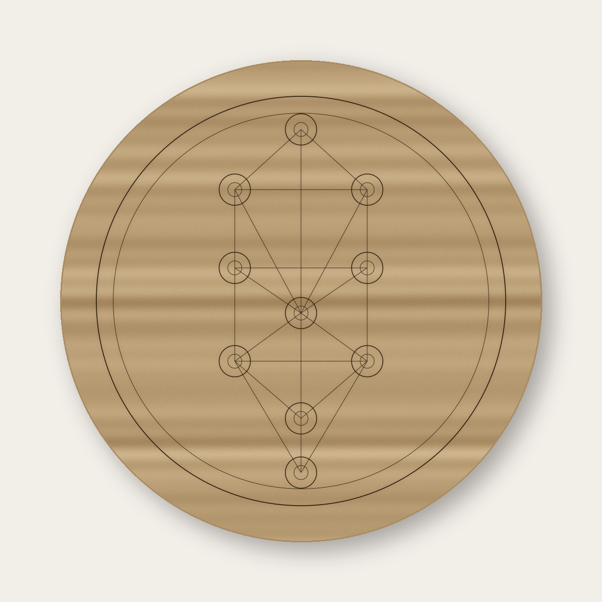 Tree of Life Mandala SVG DXF, Glowforge Cricut xTool Laser Cut, Spiritual Wood Art